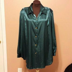 Dressy Button Down Blouse