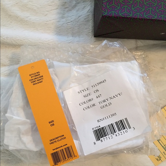 HP | tory burch | frete clutch - Picture 4 of 4