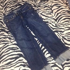 American eagle artist crop Capri jean
