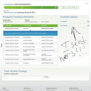 I sent her Item and she never sent mines