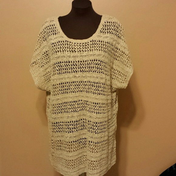 Khaki Crochet Top