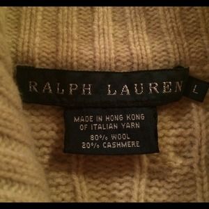 **Sale** Ralph Lauren Wool/Cashmere sweater