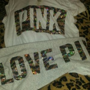 ***sold** vs bling sweats matching tee No trades