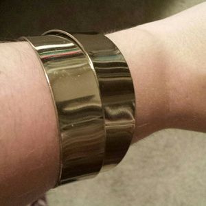Gold cuff