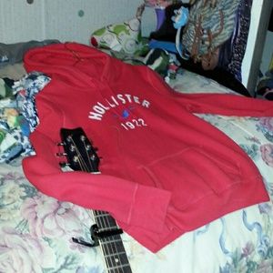 *Traded* Hollister sweater. Guitar not included