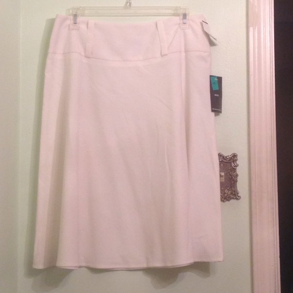 White skirt