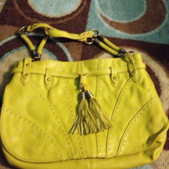 Mustard Jessica Simpson bag
