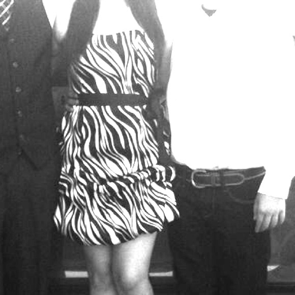 Zebra Print Dress