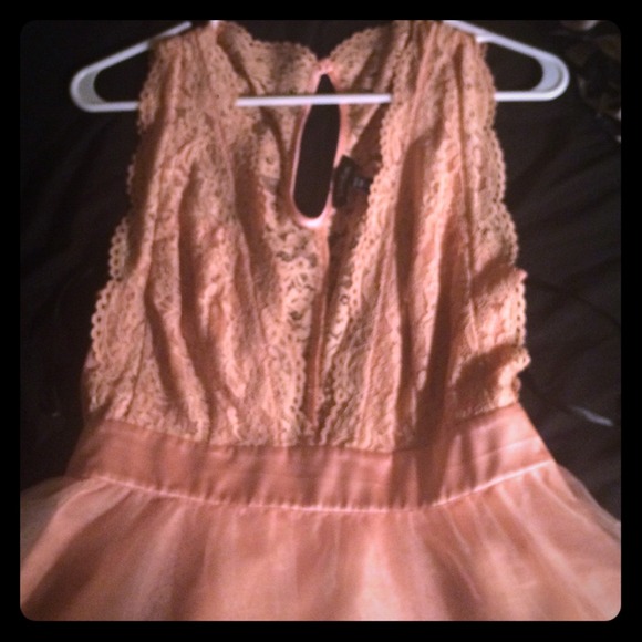 Baby Pink BeBe Dress