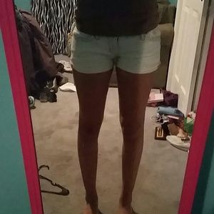 White washed shorts