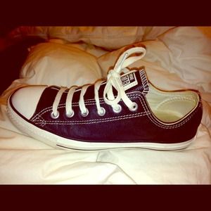 genuine leather converse.