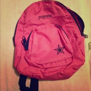 Pink small jan sport backpack ✨💗