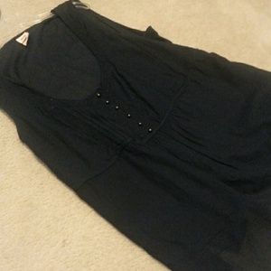 Navy blue sleeveless  top