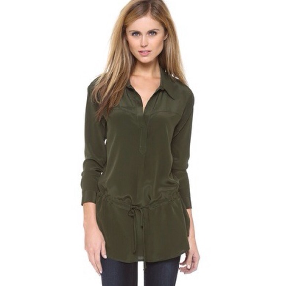 Rory Beca Grace Silk Drawstring Tunic XS - Picture 1 of 8