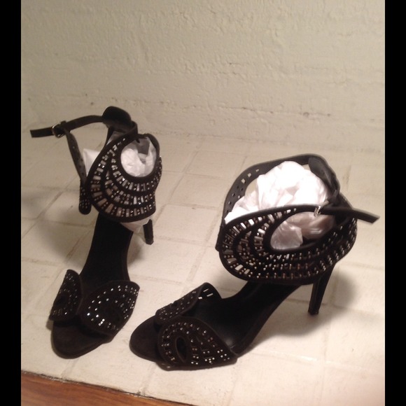 Perfect condition Zara studded heels!