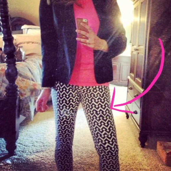 Gap printed skinny jeans