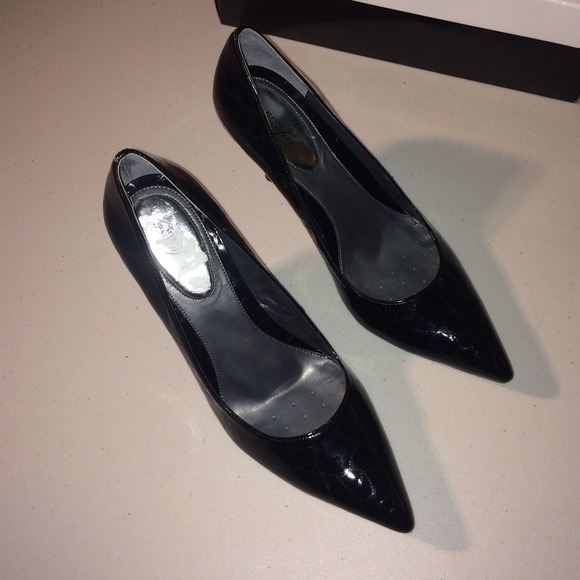 Black Gracie Alfani High Heels Size 9.5M - Picture 2 of 4