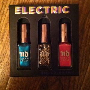Urban decay nail polish . New