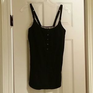 Black nursing tank