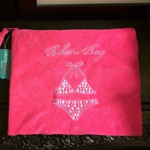 ECHO Design terry cloth bikini bag