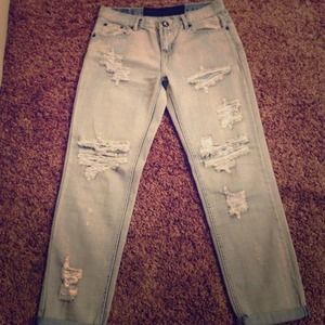 One Teaspoon Awesome baggies - color Fiasco