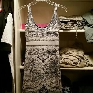 Beautiful blackmilk  map dress