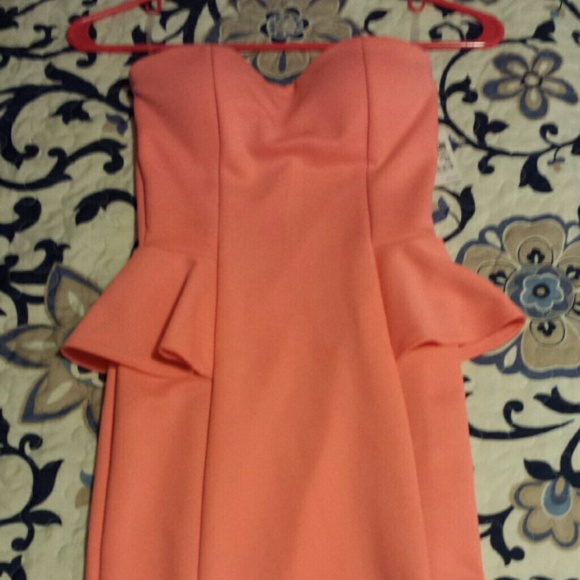 XS Charlotte Russe Peplum party dress