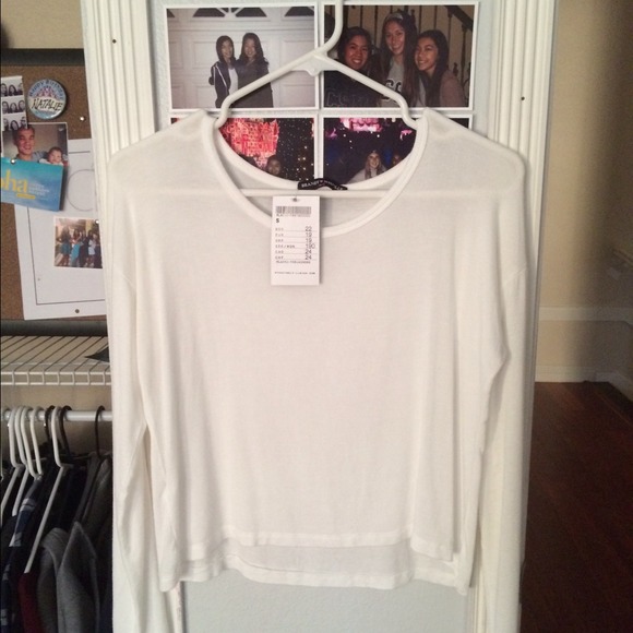 Brandy Melville White Eleanora Top