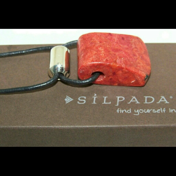 🎄 SOLD N-Silpada Red Spge Coral "Cardinal Rule" - Picture 3 of 3