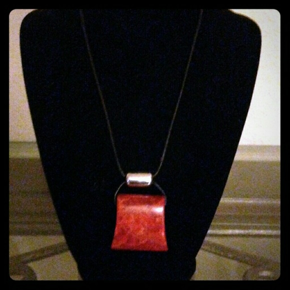 🎄 SOLD N-Silpada Red Spge Coral "Cardinal Rule" - Picture 1 of 3