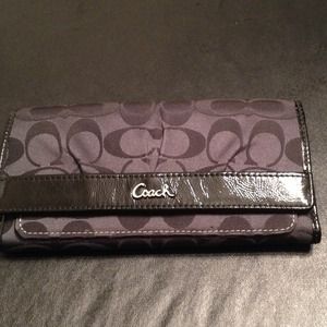 Black Coach Wallet