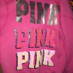 Victoria's Secret PINK bling hoodie