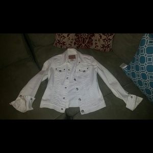 True religion denim jacket size sm