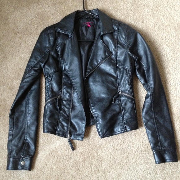 Faux Leather Jacket