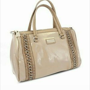 Miadora Melinda Beige Cream satchel handbag purse