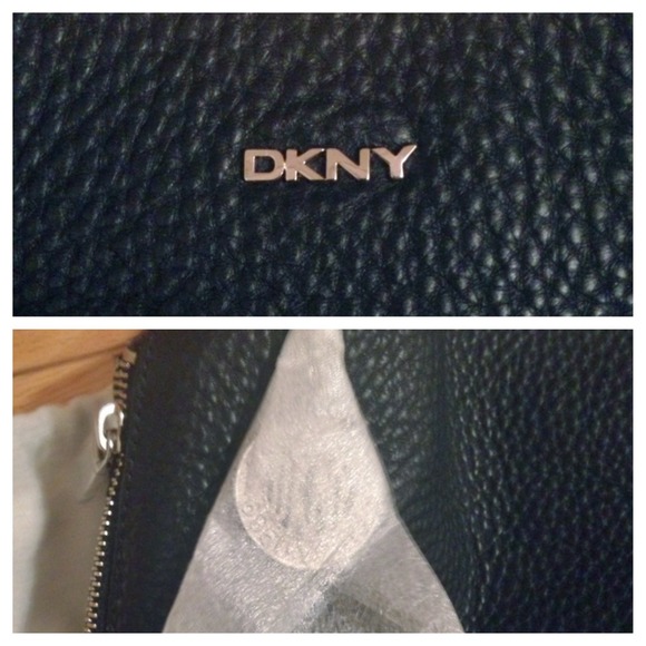 Donna Karan Gorgeous Black Textured Purse - Picture 4 of 4