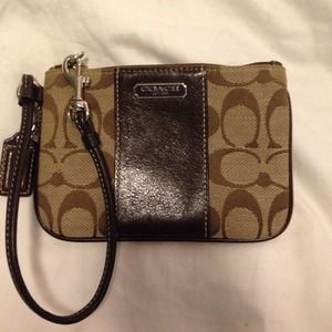 Coach wristlet