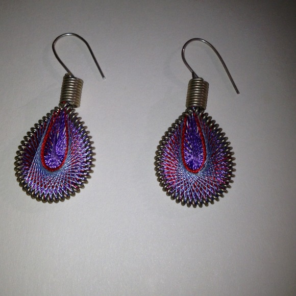Woven Colorful Earringa
