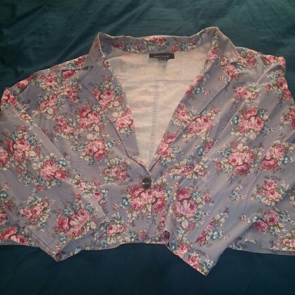 Floral Blazer