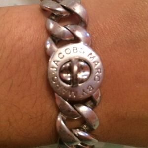 MARC JACOBS silver link bracelet