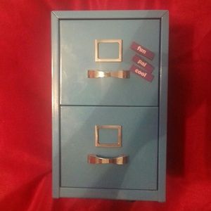Small blue locker