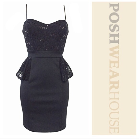 Brand new peplum dress - Picture 1 of 3