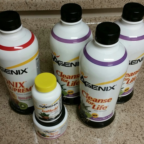 New unopened 3 cleanse for life & 1 Ionix (+bonus)