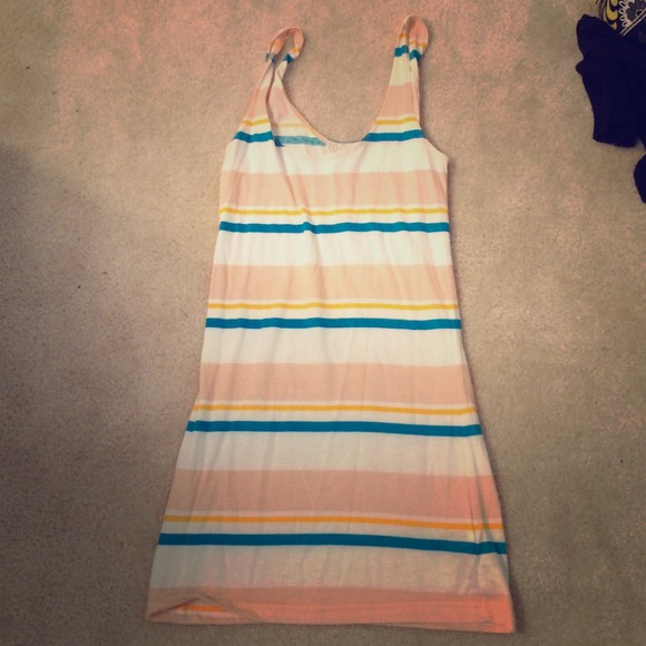 🚫sold🚫 Striped dress/coverup