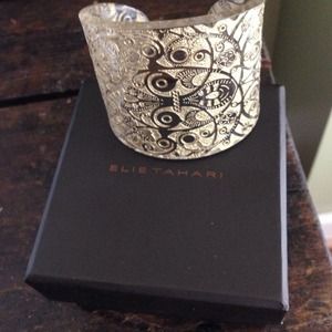 Elie Tahari Wide Cuff Bangle Bracelet