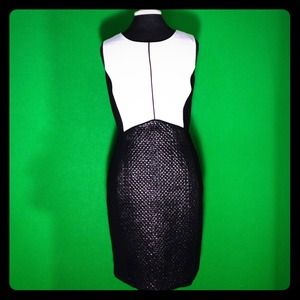 Antonio Melani Black & White Dress