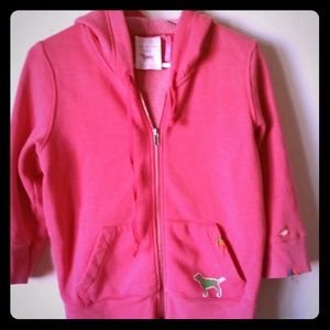 Pink vs PINK hoodie.