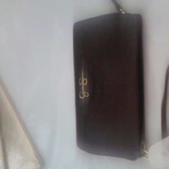 Jessica Simpson Madison Black Clutch Wallet JS8658