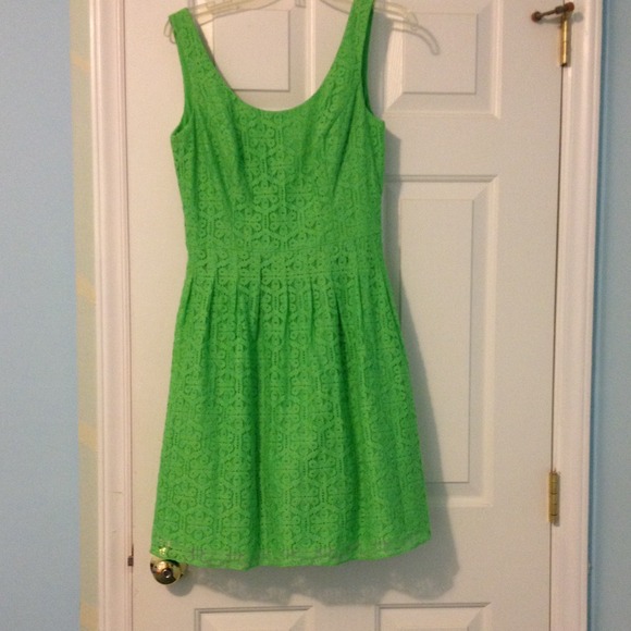 Green Lilly Pulitzer dress