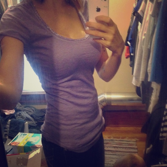 Purple Victoria's Secret top